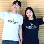 여름성경학교 단체 티셔츠 횃불 REVIVAL 예장통합 교회티셔츠 성인용 : 화평플러스몰