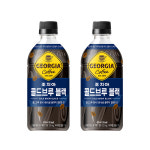 조지아 콜드브루 블랙 PET 470ml 24개 : 코카콜라직영몰