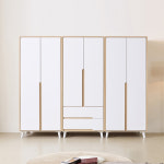 동서가구 밀크 옷장 800x590x1920mm, 옷장, 메이플화이트 : 주식회사 동서가구
