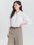 지센 [25SS] 여성 플랫 카라 셔츠 LFWSP402 : 지센 달성군청점