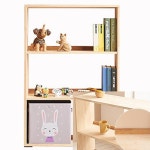 국산 3단 3칸 고무나무 원목 수납선반 오픈책장 책꽂이 77x29x115cm : vomulchanggo