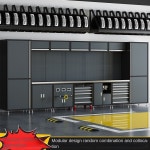 튼튼한 하드웨어 도구 조합 캐비닛 다기능 모바일 유지 보수 작업대 작동 : -동원컴퍼니-