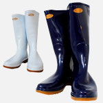 보생 장화 농사용장화 작업용 주말농장 텃밭장화 항균위생 MNT-011 청색 백색 : 안전한가