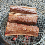 6,7번만 사용한 반컷팅 우대갈비 350g 캠핑고기 소생갈비 블랙앵거스 탑초이스 : LA갈비 제작소