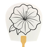 평부채 부채만들기 재료 - 한국 대표 꽃 무궁화 1 Korea representative flower 단오 민화 어린이집 유치원 학교 미술 프로그램 그리기재료... 