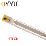OYYU 화이트 니켈 코팅 S10K-STFCR09, S08K, S12M, S14N, S16Q, S20R, STFCR09, STFCR11, STFCR16, 내부 선삭 공구, CNC : 레드상사13