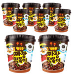 뽀로로 짜장 컵 떡볶이 8개(110gx8개) 어린이캠핑여행식품즉석간편 : 예이니식품