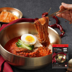 더 매운 신천 해주냉면 2인분 단품 매운 불 비빔냉면 함흥냉면 물냉면 평양냉면 밀키트 : 신천해주냉면