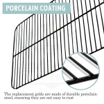 EaJ 월마트 가 그릴 3 버너 XG10 101 002 02 모델 교체 부품 개 야외 바자 세트 도자기 요리 그리드 및 스테인리스 강판 : 미러클래어