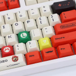 슈퍼마리오 키캡 영문 키보드 자판 키캡 CHERRY PBT 염료승화 기계식 122키 : 키캡디자인