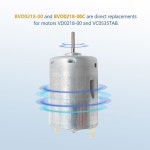 BVD0218-00 12볼트 모터, 통풍구 RV 레인지 후드 및 루프 통풍구와 호환 - P, S0721, B, T 시리즈에 적합 VA0164-00, BVC0468-01 팬 모터... 