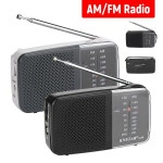 스피커가 있는 AM/FM 라디오 스트랩이 미니 트랜지스터 배터리 구동 달리기 사이클링을 위한 텔레스코픽 안테나 : 서원모터스01