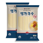 마트 명가 국수 소면 2.5kg x 2개입 : 한국중소마트물류