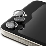 신지모루 메탈 프레임 링 카메라 강화유리 액정보호필름 실버, 갤럭시Z 플립5, 1매입 : 신지몰스토어