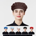 전체 천 밴드 조리모 위생모 위생모자 주방 식당 급식실 조리실 식품회사 음식점 식품위생모자 : 몰리가운