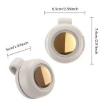 선풍기 미니 충전식 바람 휴대용 충전 회오리 야외 클립 스냅온 탁상용 제품 허리 MF019 1. 화이트 : 우리상생컴퍼니