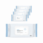 에버프레쉬 블루 살균 소독티슈 손소독 세정 항균 물티슈 80매, 5팩 : 에버프레쉬 공식스토어