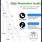 Xiaomi 15 14 13 12 11 용 유선 헤드폰 Redmi Phone 3.5MM 이어폰 Huawei 용 Samsung 이어 버드 노트북 HD 마이크 포함 : 아트실업