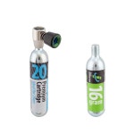 진품 이노베이션 G2673, 에어척, 경량, 자전거 CO2 인플레이터, 무게 16g, 블랙 : 헬로바잉001