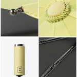양산 접이식 차광 방풍 대형 Fr Dark 초록 Size Dark 초록 Fr Size : 주니안스토어1012