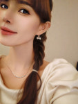 목걸이 925실버 큐빅지르코니아 데일리 국내생산 쁘띠플레르 : 쁘띠 플레르