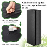 테이블 컨버전 토퍼 다이닝/게임 폼 당구 풀 컨버터블 커버 매트 방수 및 접이식, 블랙 8피트/7피트 삽입 7 : 무브온더샵