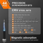 수리 IN 전화 세트 컴퓨터 정밀 미니 T8 키트가 드라이버 58 도구 시계 T6 안경 TORX T5 PC 58 in 1 Gray : 글로베인