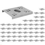 U13A 50pcs 접지 와셔 태양 광 전도성 시트 41.4x50mm : 서원모터스01