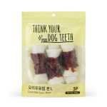 띵독 애견딩고껌 강아지 소형견 중형견 대형견 이갈이 우유껌 오리, 대형(3p), 1개 : 펫트리츠
