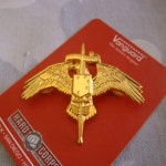 US Usmc Marsoc Wings 배지 핀 마린 레이더 휘장 Spiritus GOLD : 서원모터스01