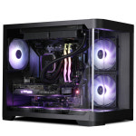 가츠 X523A 커브드 블랙 PC 케이스 : 몬스타기어