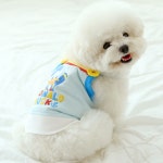 강아지 여름 나시 디즈니 썸머 크롭 나시티 봄옷 민소매 S : 아르무아 미뇽