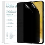 갤럭시 S22 플러스용 디아큐브 업그레이드된 27 화면 보호기 2팩 빠른 지문 ID 해제 PET 필름 얼라인먼트 지그 사용한 간편한 설치... 