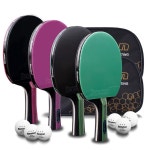 센스턴 탁구 패들 가족 엔터테인먼트 4팩 - 세트 Blue+Blue : 오버시마켓육