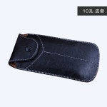 T008K 7 P 케이스 10 황동 통기타 세트 하모니카초보자용 조립PC 블 24홀 가죽 케이스 : Little box