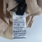 AIL 여100 베이지 벤딩넥 블라우스 G9108 : 공룡빈티지
