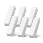 청소, 청소 스틱용 부석 6팩, 화장실, 수영장, 욕실, 싱크대용 화이트 D White : 준마켓.
