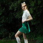 여성 골프 치마 플리츠 스커트 헬로버디 여자 골프웨어 초록 A라인 : 헬로버디 골프