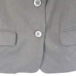 CHLEO 여FREE 블랙 반팔 투버튼 자켓 G9184 : 공룡빈티지