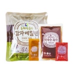 메밀골 동해막국수16봉(물 8팩+비빔8팩)+명태식해 4팩 : 제이하스몰