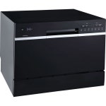 EdgeStar DWP63 21-5/8 인치 와이드 6 자리 세팅 조리대 식기세척기 - 블랙 White : 쪼까리몰