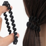 바이현샵 머리끈 헤어 고무줄 : 바이현샵