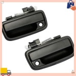 AT78-2Pcs Toyota Tacoma Toyota Hilux 6922035030 6921035030 용 키 구멍이있는 앞 좌측 및 우측 외부 도어 핸들 : 랜선아울렛