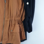 보니알렉스 여90 카멜 사선 집업 자켓 G9185 : 공룡빈티지