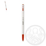 크렌 153볼펜 적 0.7mm 12타 144개 사무용볼펜 사무용품 오피스용품 : 크렌