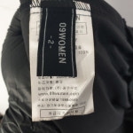 09WOMEN 여2SIZE 블랙 밴딩 팬츠 G9196 : 공룡빈티지