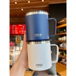 램블러 14 머그 있는 보냉 와인텀블러 스트롱홀드 보온 실버 온즈 캠핑컵 화이트400ml : 셀렉트웨이