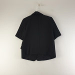 CHLEO 여FREE 블랙 반팔 투버튼 자켓 G9184 : 공룡빈티지