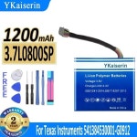 Texas Instruments N2 AC 2L1 A용 계산기 배터리 3.7L0800SP 1200mah TI-Nspire CX Cas 541384530001-G0912 시리즈용 : 신속물류일삼