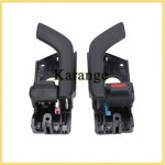 2PCS 82610-1G000 82620-1G000 앞 좌측 앞 우측 크롬 내부 도어 핸들 Kia Rio 06-11 826101G000 826201G000 : 랜선아울렛